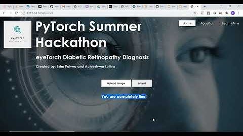 Pytorch Summer Hackathon 2020 - Website Demo