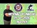 Washington Nationals vs Miami Marlins 5/10/26 MLB Pick & Prediction | MLB Betting Tips