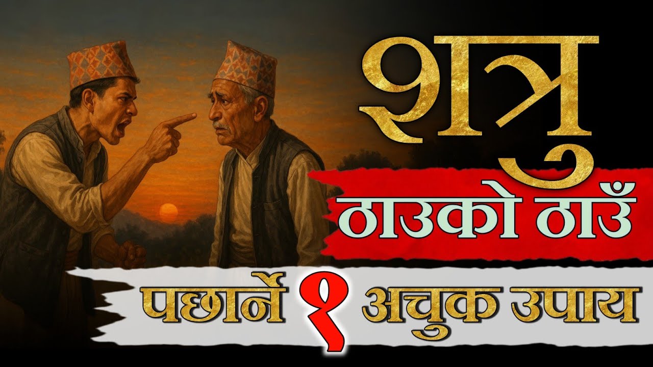 शत्रु ठाउको ठाउँ पछार्ने एक अचुक उपाय °° सबै ठिक हुन्छ!