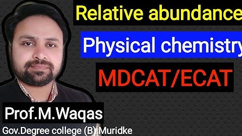 F.Sc Chemistry Book 1 Ch#1 Isotopes