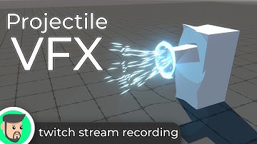 Projectile VFX | Unity gamedev/VFX stream