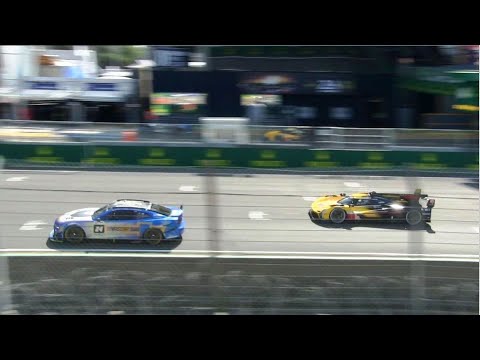 A NASCAR Cup Car at le Mans 24 ?! Chevy Camaro ZL1 Brutal V8 Sound !