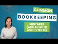 Three Bookkeeping Mistakes (and How to Avoid Them)