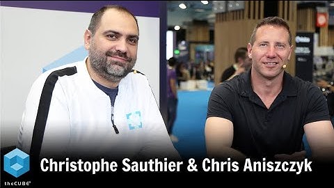 Christophe Sauthier and Chris Aniszczyk, CNCF | KubeCon EU  2024