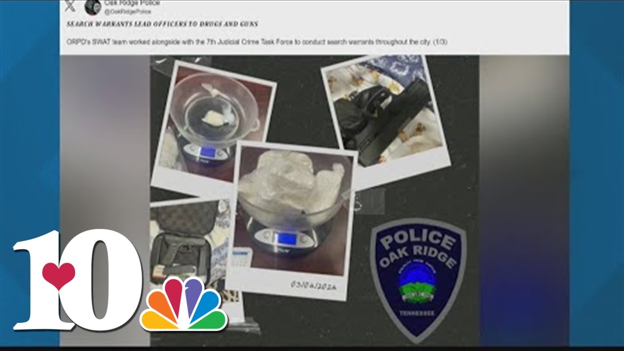 Oak Ridge drug bust - YouTube