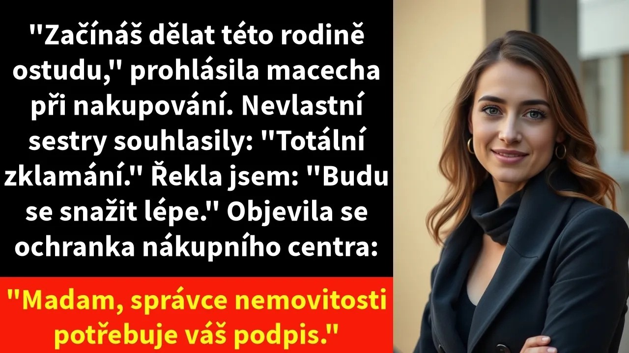 Došlo to ve chvíli, kdy mi Medison strčila do rukou tři nákupní tašky a řekla: „Podržíš nám to, chceme si zkusit šaty na charitativní galavečer.“ Stály jsme v tom drahém obchodě, Patricia si...
