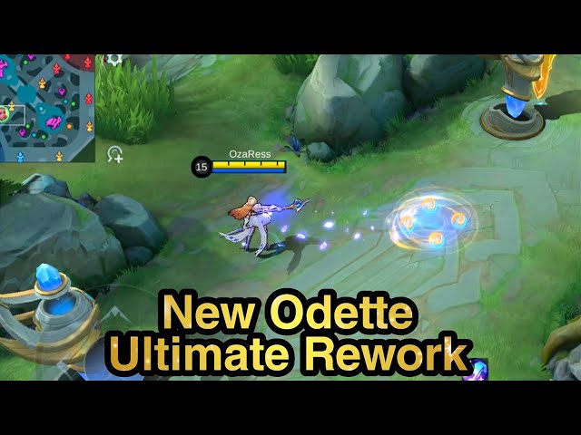 Odette Revamp , New Revamped Odette Gameplay - Mobile Legends Bang Bang -  BiliBili