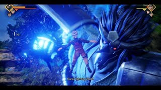 Jump Force - Kakashi Susanoo Vs Naruto X Sasuke