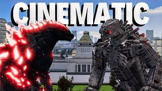 Evolved Godzilla Vs Mechagodzilla Cinematic Kaiju Arisen
