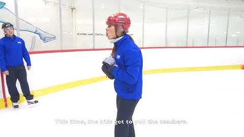 Show and Say: Partner Pulling Skate Drill