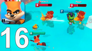 Zooba: Zoo Battle Arena - Gameplay Walkthrough Part 16 - Donna Lvl 7😎Big Teams Squad(iOS, Android)