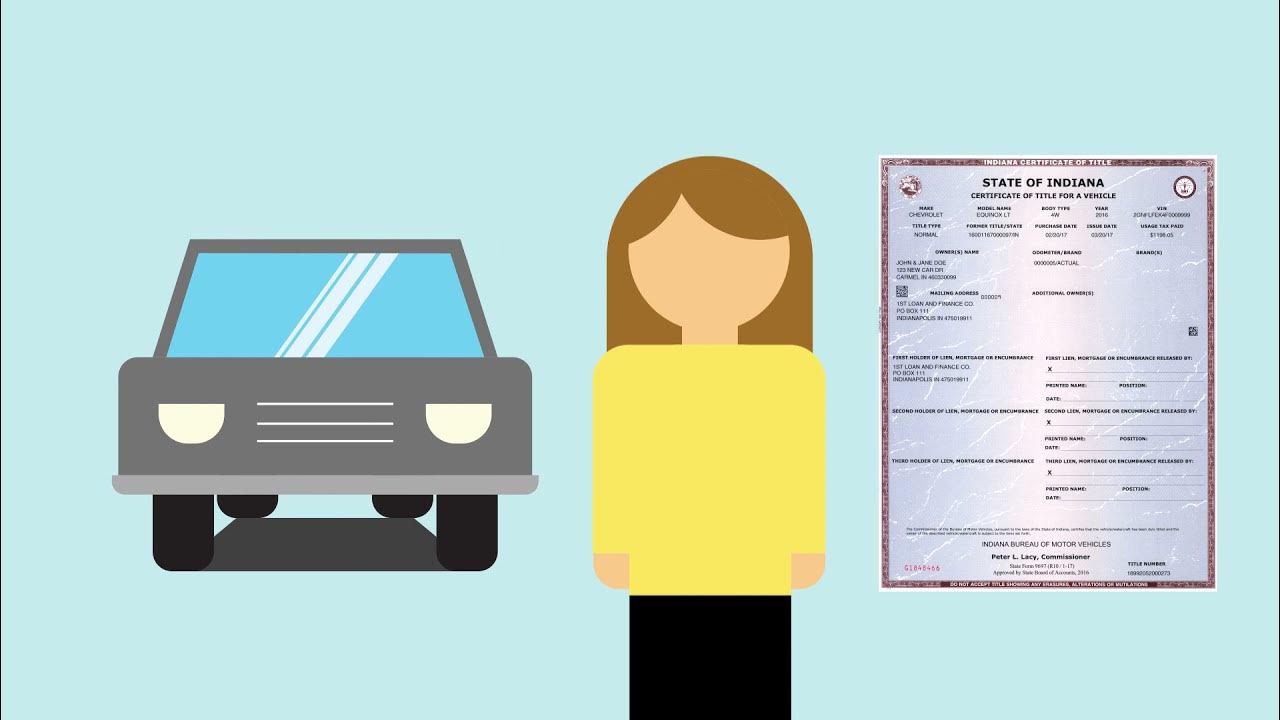 How to Transfer a Vehicle Title from a Private Sale YouTube