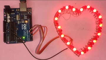 Heart 💗 scrolling ll Heart  scrolling in Arduino with code #inventor_rk #bihar_power_tech #trending