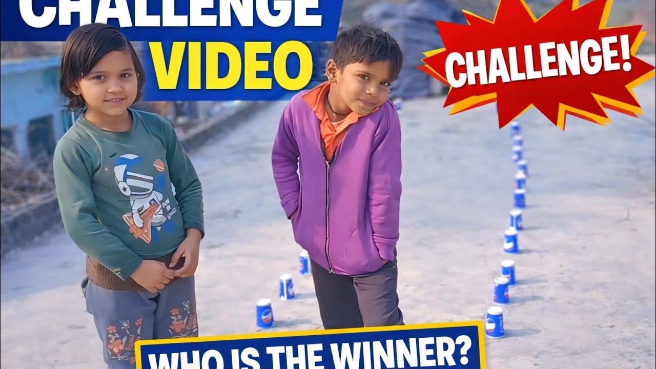 New challenge 2 bachhe ek sath boy or girl for gilas challenge ||