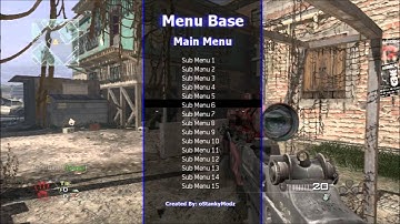 Mw2 SPRX Menu Base! +Download
