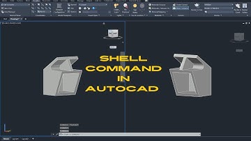 How to use shell command in Autocad - Exercise 16