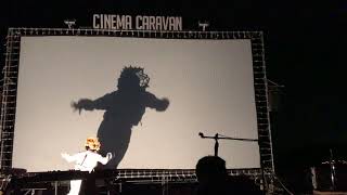 川村亘平斎の影絵と音楽@逗子海岸映画祭2018 vol,2 Shadow & music by Kawamura Koheysai @ Zushi beach film fest 2018