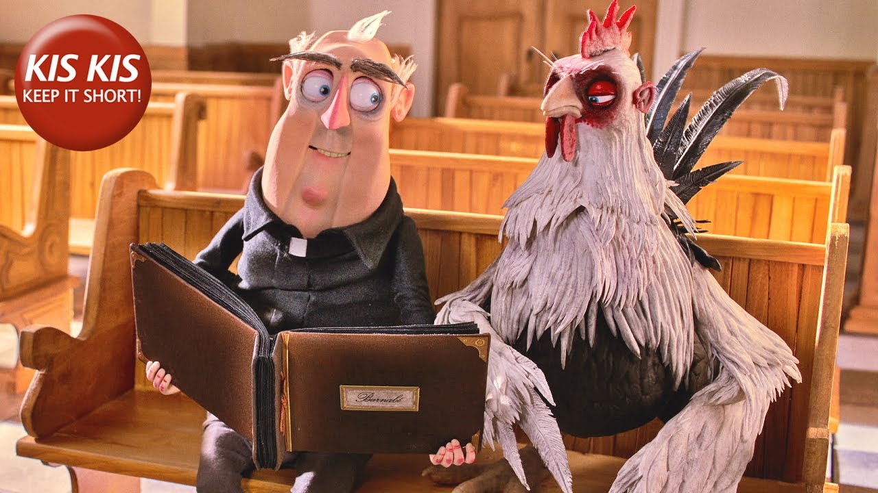 Funny CG animation about a priest losing his faith |