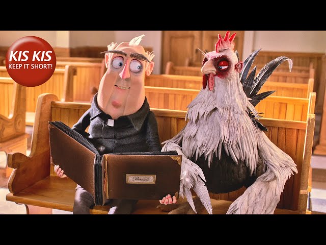 Funny CG animation about a priest losing his faith | I, Barnabe - by Jean-François Lévesque class=