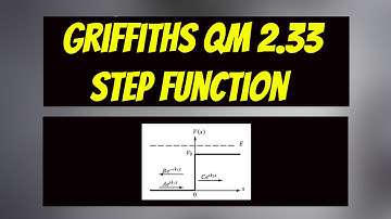 Griffiths QM 2.33 Solution: Transmission and reflection Coefficient for Step Potential Barrier