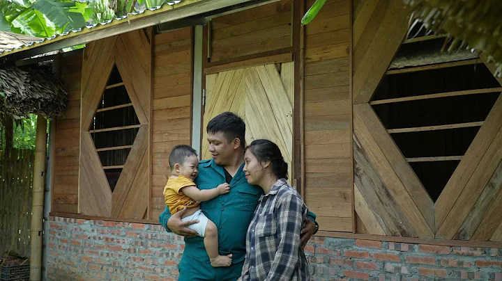 Single mother Ly Tieu Ly was touched by the affection that police officer Son showed her