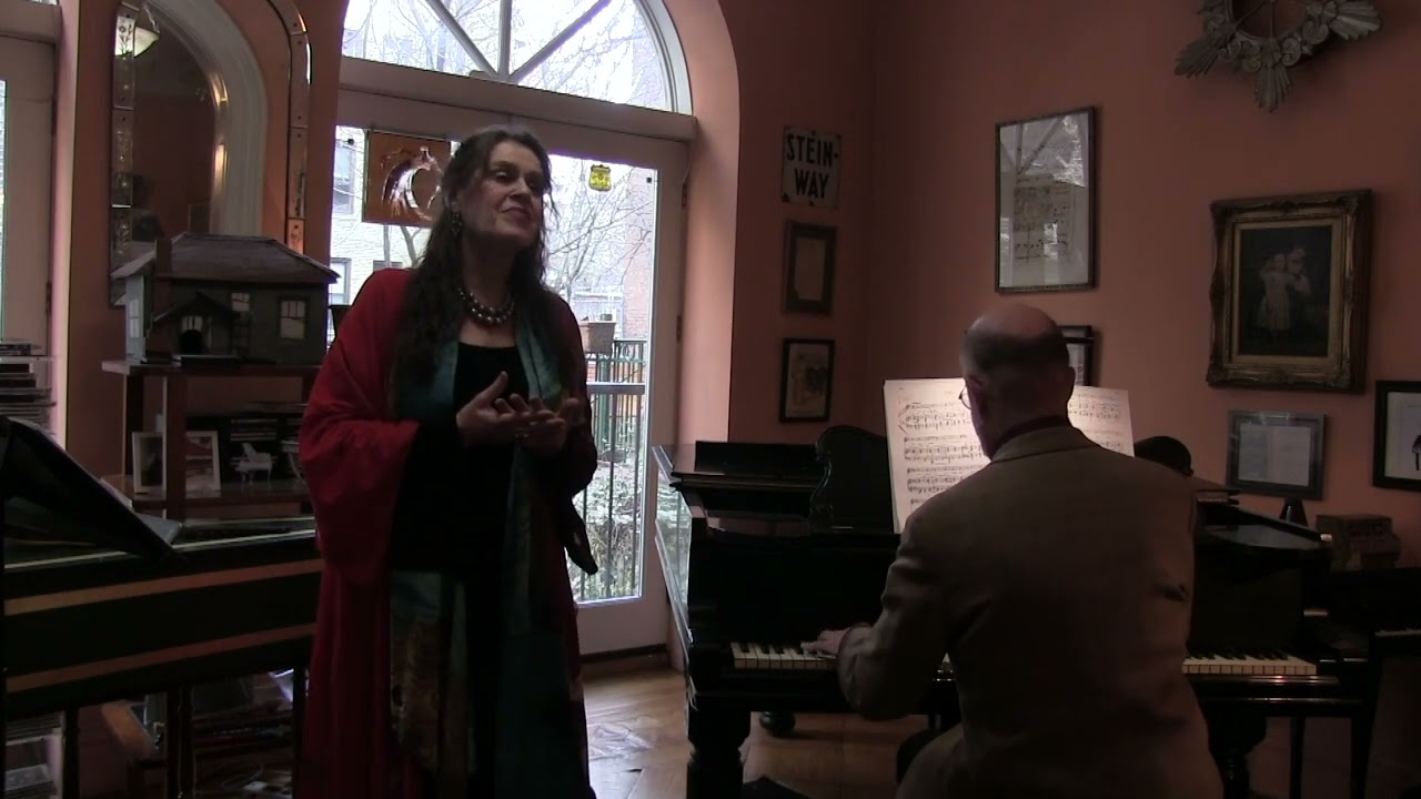 Brahms' Rote Abendwolken zieh'n am Firmament, Judith Barnes & Pablo Zinger