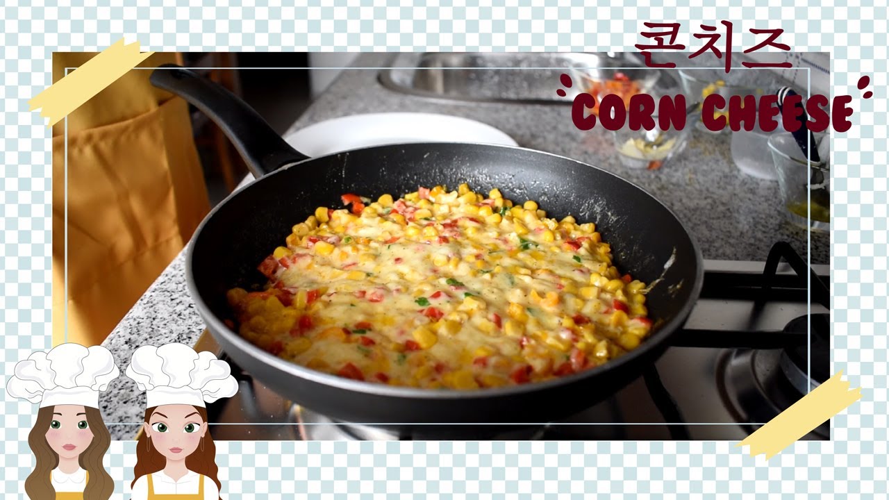 K-Food: Corn Cheese (콘치즈) Recipe | EP. 01