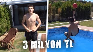 3 Mi̇lyon Tlli̇k Vi̇lla Tatil Vlogu