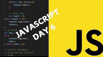 DAY 6 Mastering Loops in JavaScript: Exploring for, while, and do...while Loops