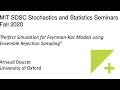 Stochastics and Statistics Seminar - Arnaud Doucet