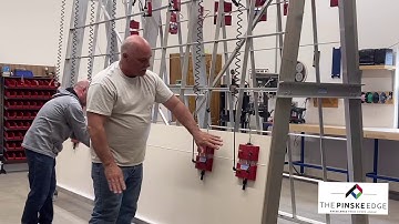 The Pinske Edge Vertical Seaming Table