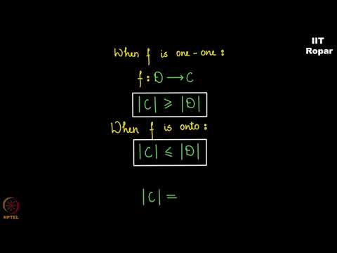 Cardinality condition in