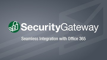 Security Gateway for Email - Seamless Protection against Spam, Malware and Data Leaks for Office 365
