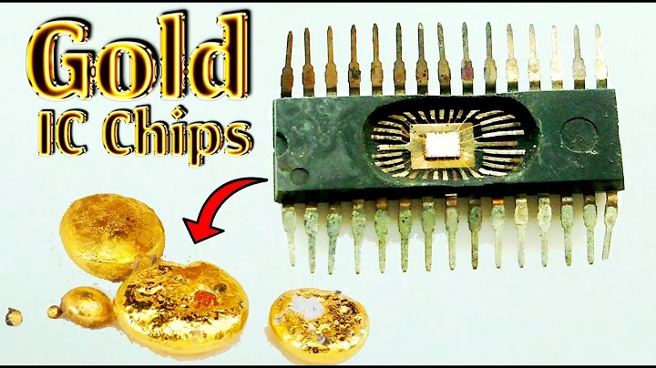 IC Chips Inside Gold