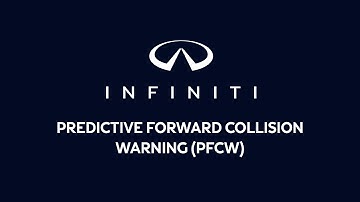 2026 INFINITI QX80 - Predictive Forward Collision Warning (PFCW)