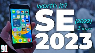 iPhone SE in 2023  still worth it? (Review) | 3rd Gen 2022 SE