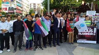 Filistine Destek Basın Açıklaması