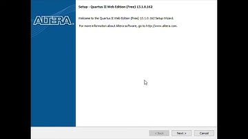 FPGA Quartus II - Tutorial de instalação