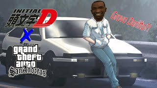 [Initial D x GTA SA]  Inertia Drift | Kansei Dorifto!