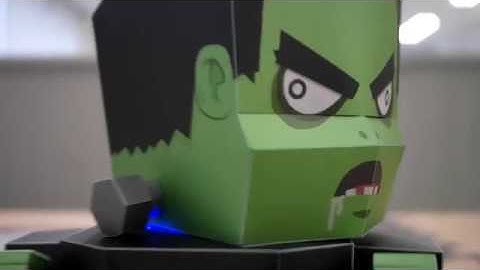 Kamibot and Frankie Burning Rubber