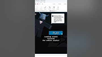 loading screen tutorial in roblox studio! #roblox #scripting #foryou