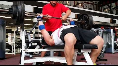 Bench training/lockout work June 9 2015