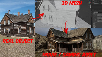 Photogrammetry to 3D Gaming/Cinematic Asset
