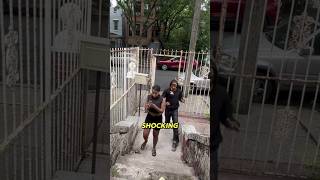 She got ROBBED in daylight 😭💀 #shorts #robbery #delivery