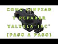 COMO REPARAR UN PASO A PASO (válvula iac)CHEVROLET ZAFIRA