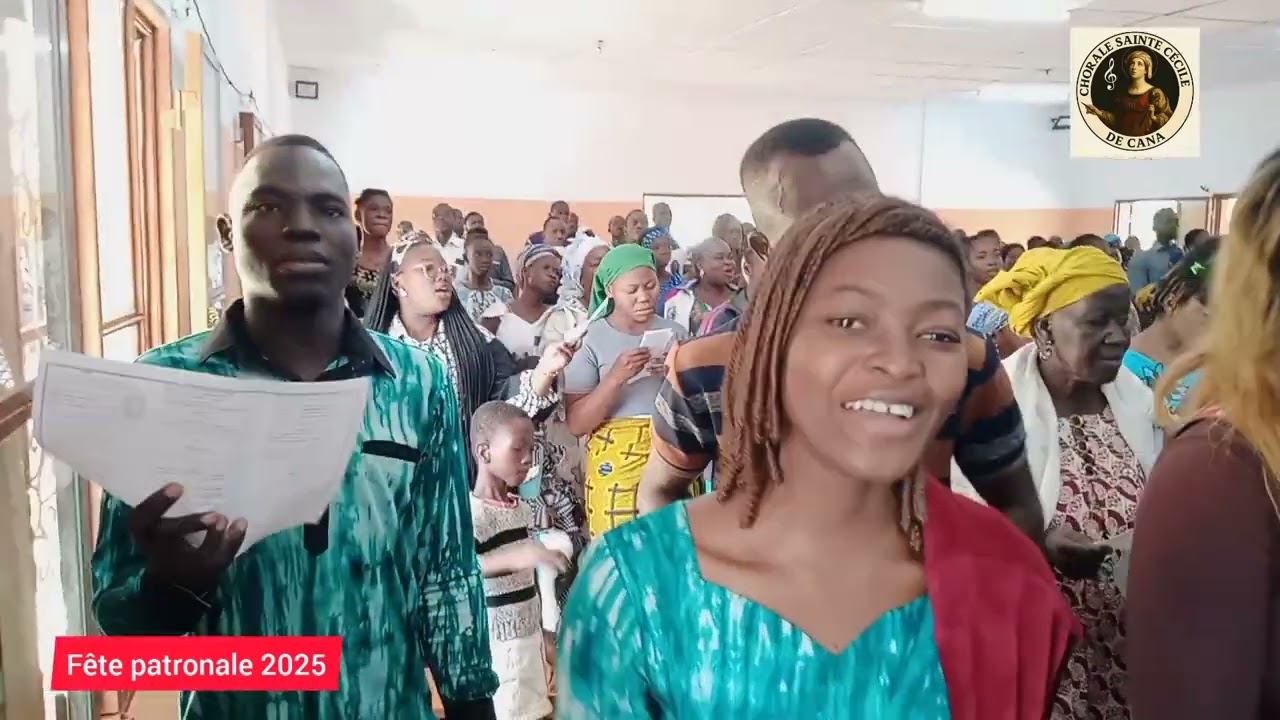 Chorale Sainte Cécile De Cana - Messe d'action de grâce à Sainte Cécile 