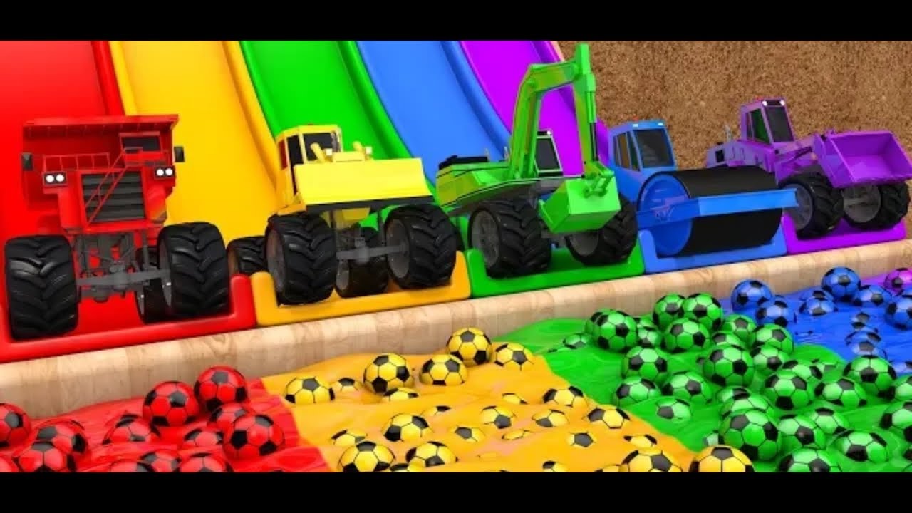 Color song with cars nursery Rhymes and more YouTube