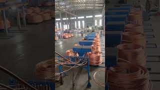 5000 ton Upward continous copper rod casting machine system, Copper factory operation