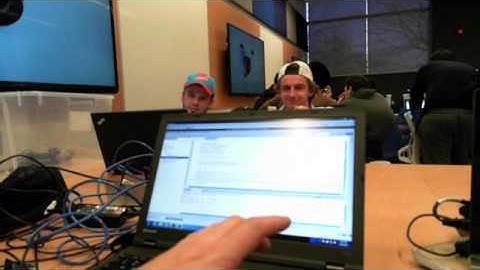 EECS 1021 Lab 3 Flag waving and user connection identification.