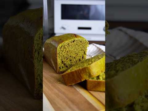 材料4つ！抹茶パウンドケーキ作り方！#food